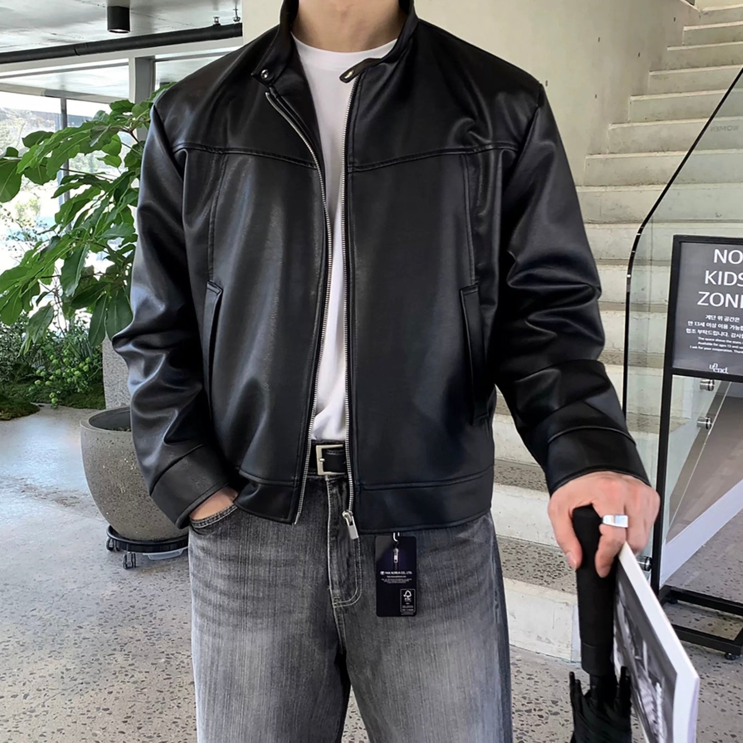 Men's High Sense Leather Jacket